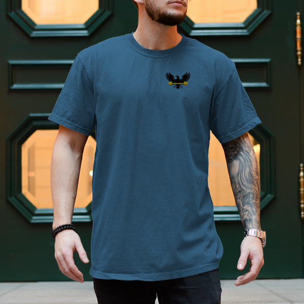 Imperial Eagle – Premium T-Shirt Herren - Stone Blue