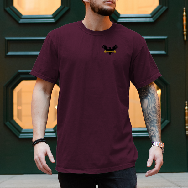 Imperial Eagle – Premium T-Shirt Herren - Burgundy