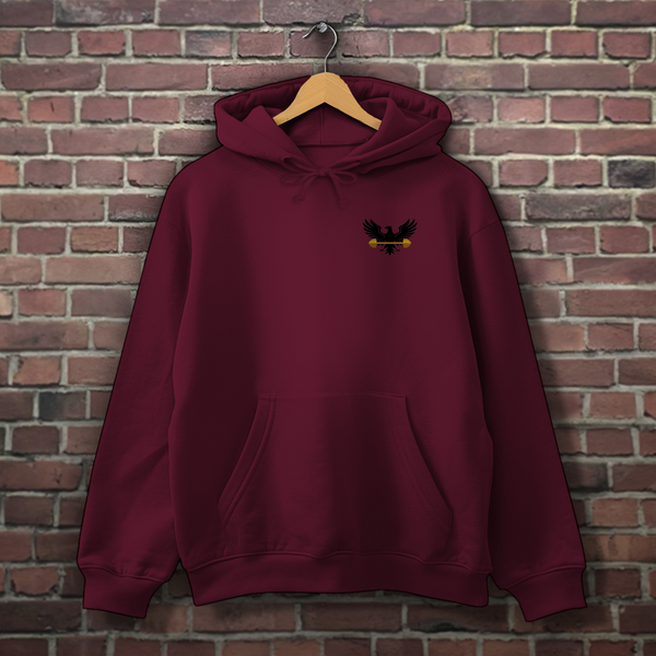 Imperial Eagle – Premium Hoodie Männer - Burgundy