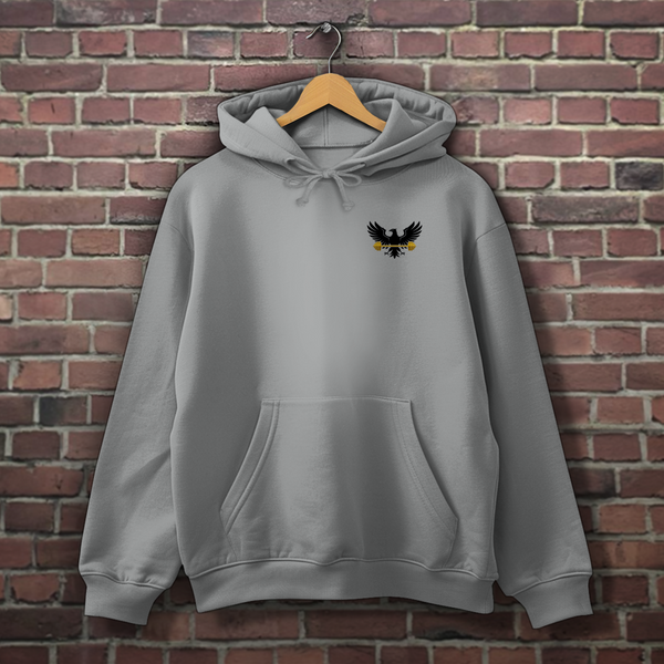 Imperial Eagle – Premium Hoodie Männer - Heather Grey