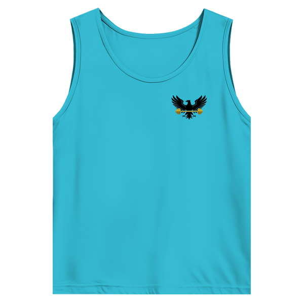 Imperial Eagle – Basic Tank Top Herren - Atoll Blue