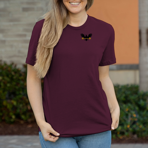 Imperial Eagle – Premium T-Shirt Damen - Burgundy