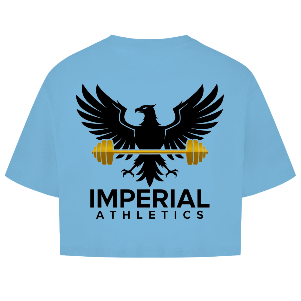 Imperial Eagle – Premium Oversize Crop Top