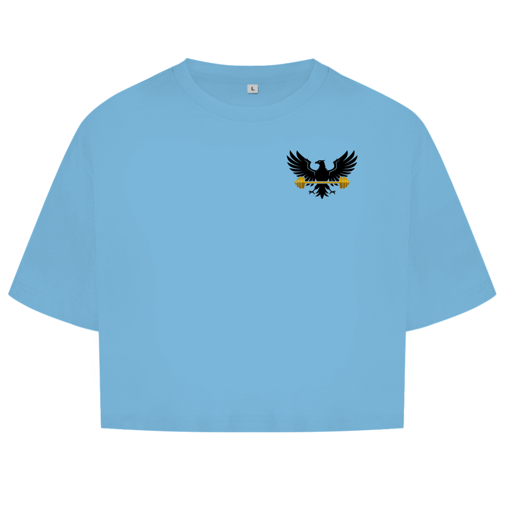 Imperial Eagle – Premium Oversize Crop Top