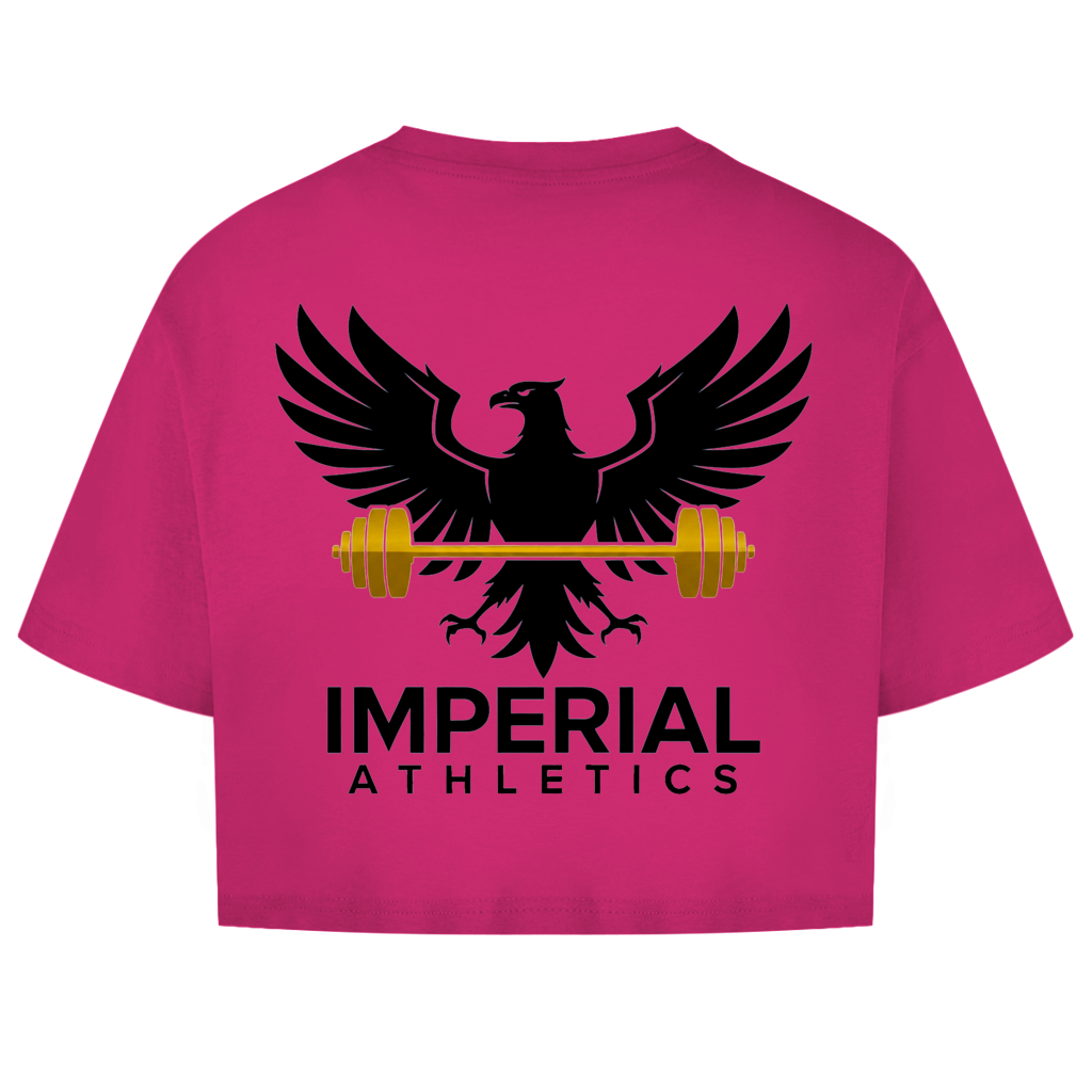 Imperial Eagle – Premium Oversize Crop Top