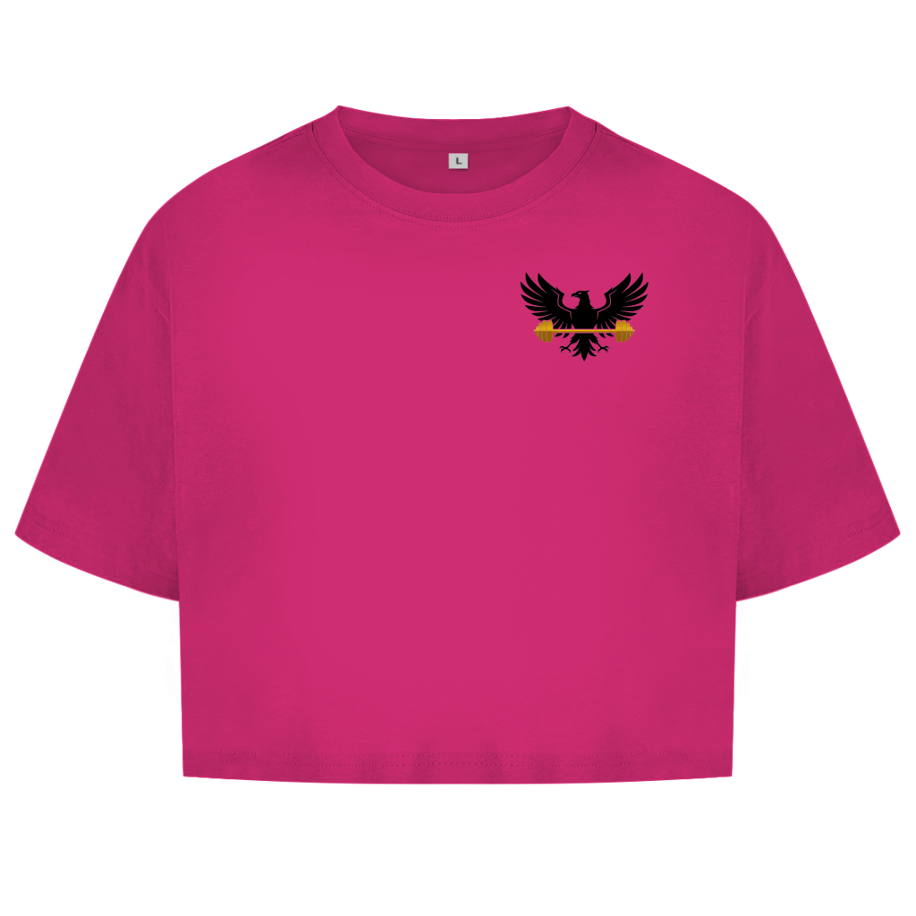 Imperial Eagle – Premium Oversize Crop Top