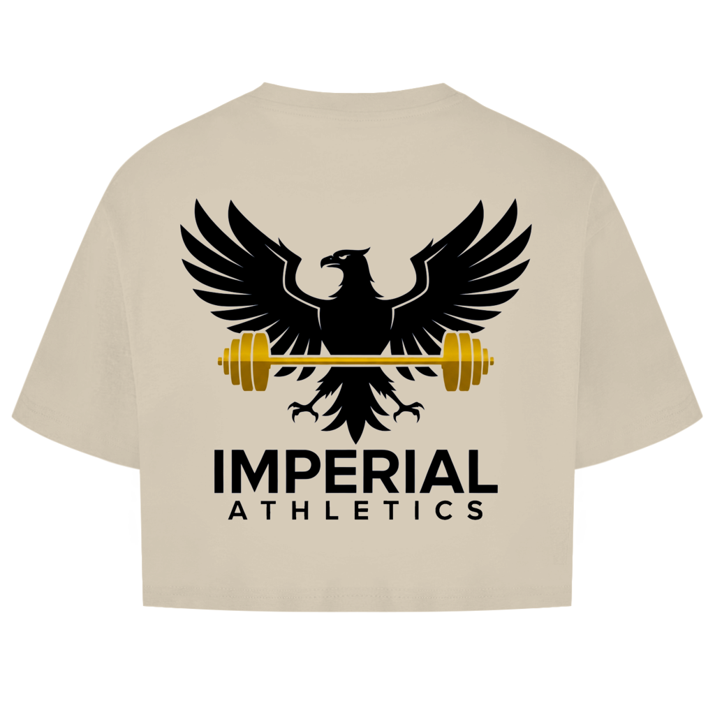 Imperial Eagle – Premium Oversize Crop Top
