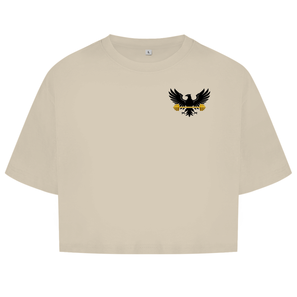 Imperial Eagle – Premium Oversize Crop Top
