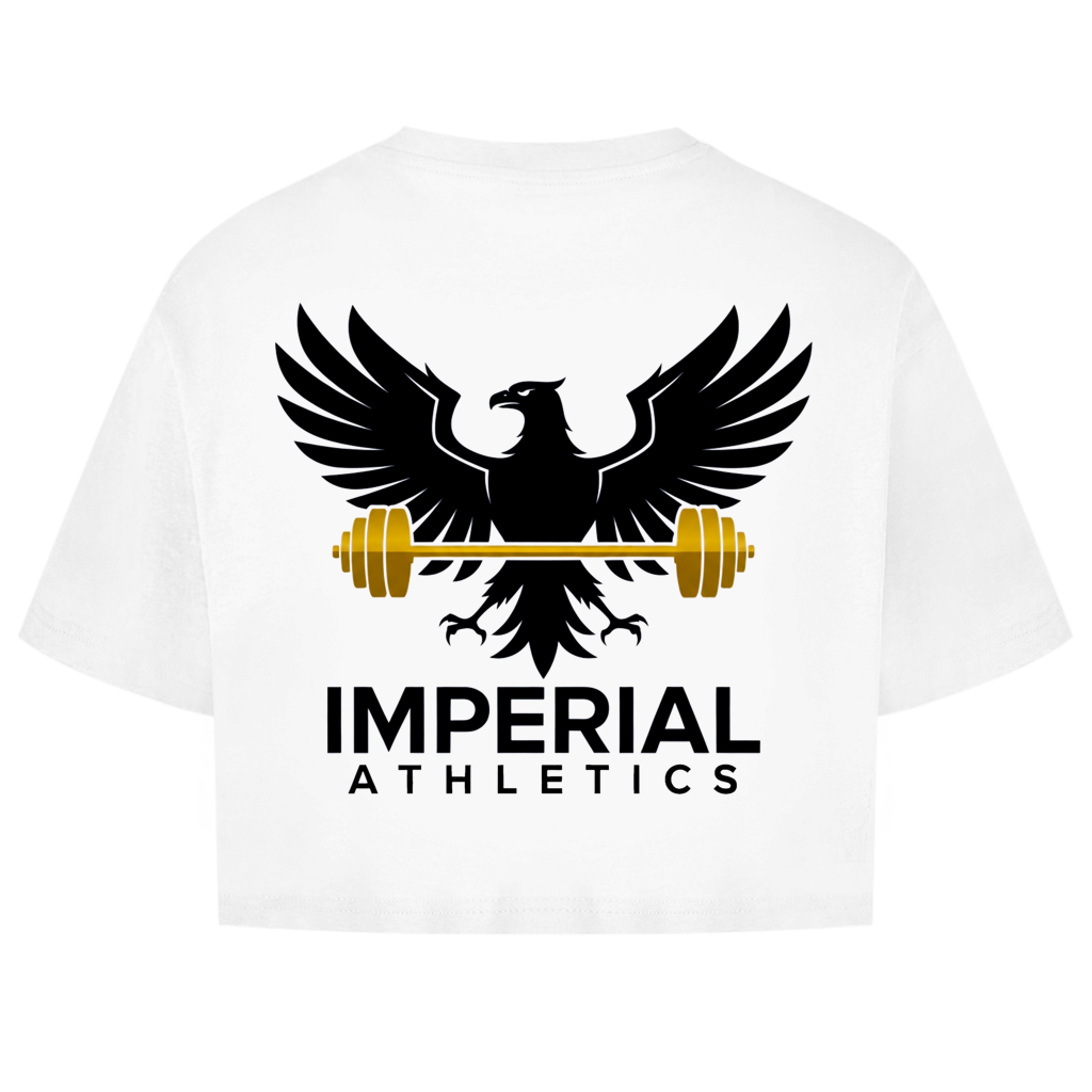 Imperial Eagle – Premium Oversize Crop Top