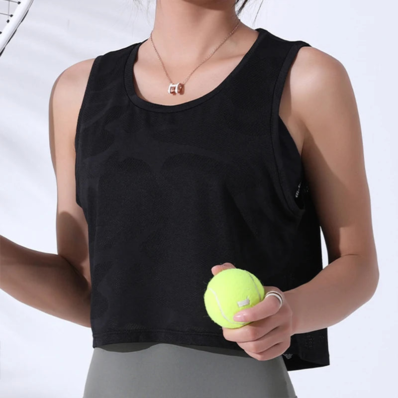 Camouflage Crop Top Damen