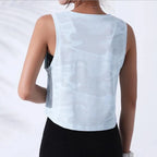 Camouflage Crop Top Damen