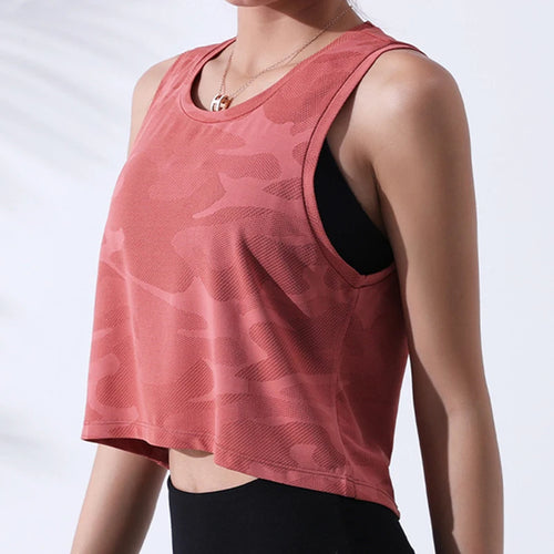 Camouflage Crop Top Damen