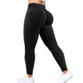 Peach Leggings High Waisted