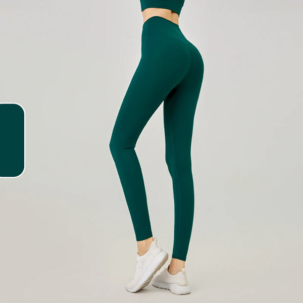 Classic Leggings High Waisted - Dunkelgrün