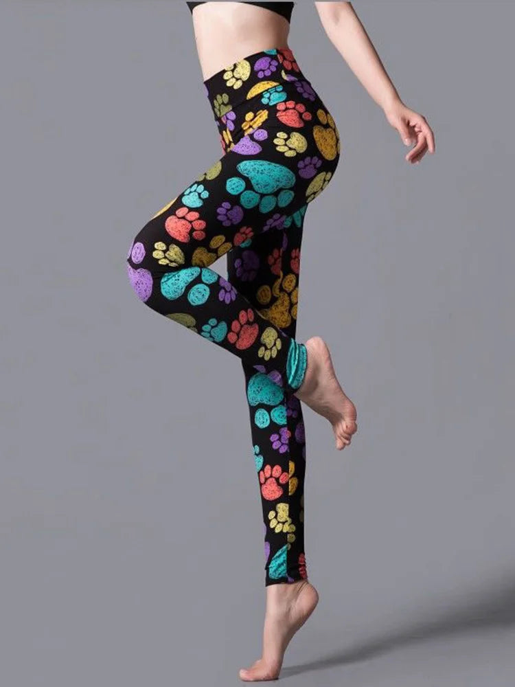 Playful Leggings High Waisted