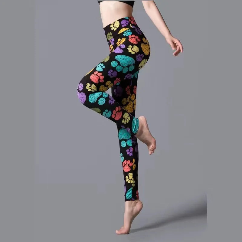 Playful Leggings High Waisted