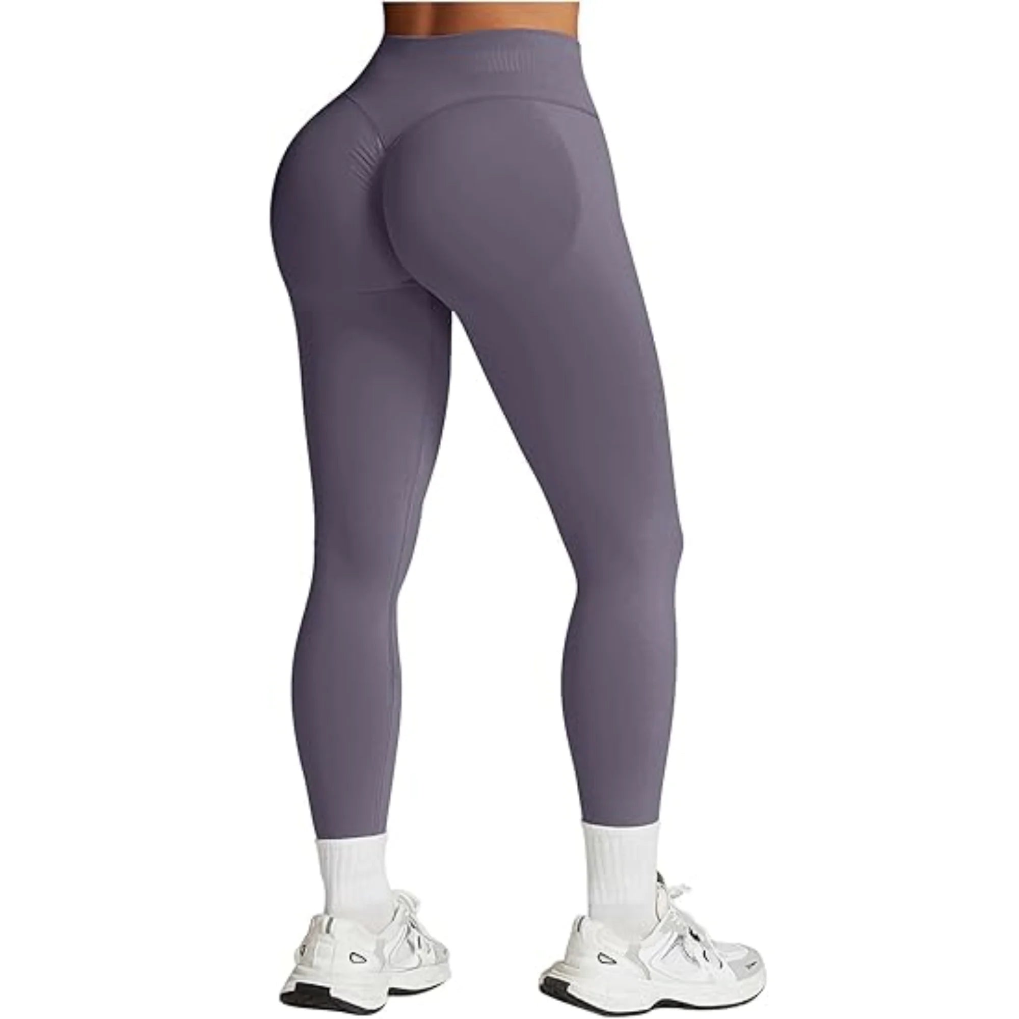 Peach Leggings High Waisted