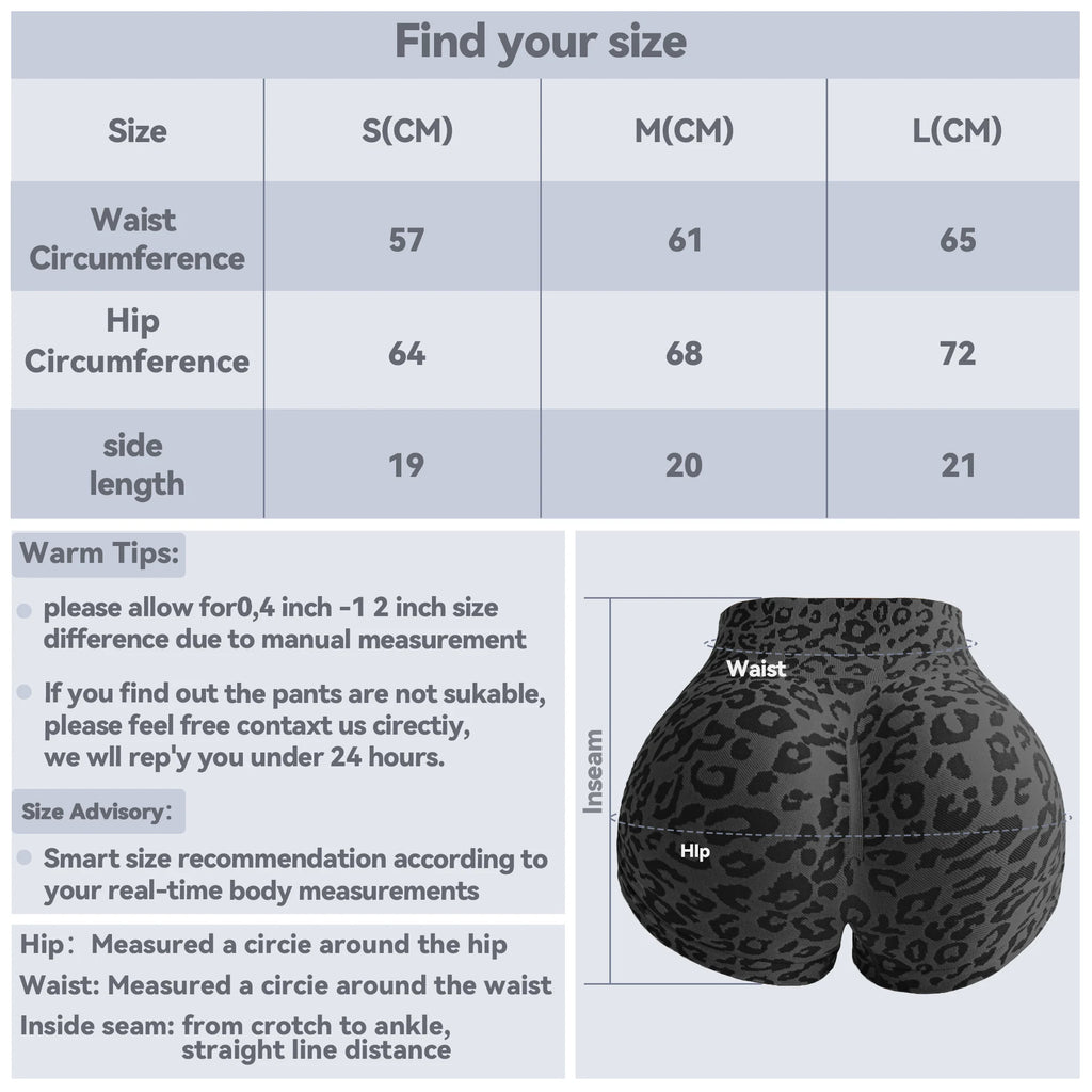 Leo Shorts High Waisted