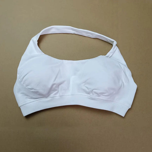 Neckholder Sports Bra - Weiß