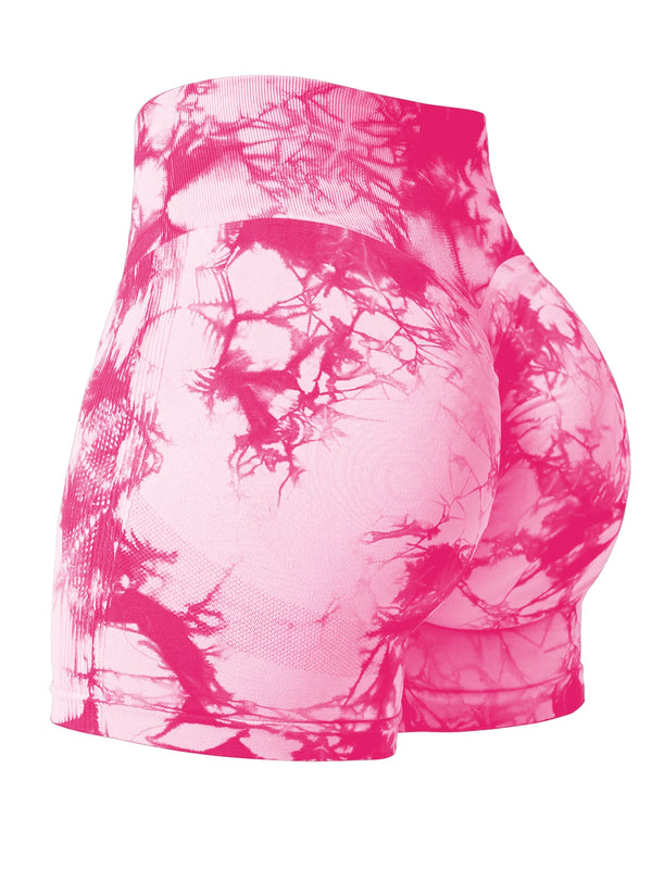 Batik Shorts Damen - Pink