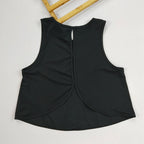 Feather Crop Top Damen