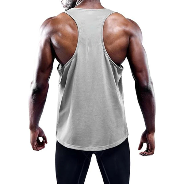 Racerback Tanktop Herren - Grau