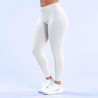 Peach Leggings High Waisted