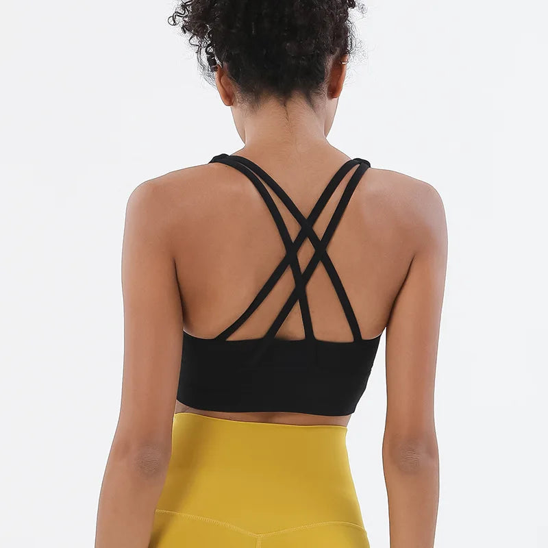 Criss-Cross Sports Bra