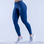Peach Leggings High Waisted