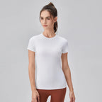 Plain T-Shirt Damen