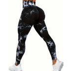 Batik Leggings High Waisted