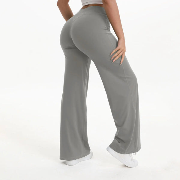Comfort Yoga-Hose High Waisted - Steingrau