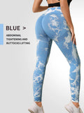 Batik Leggings High Waisted