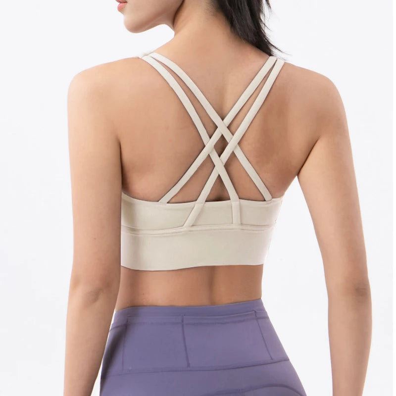 Criss-Cross Sports Bra