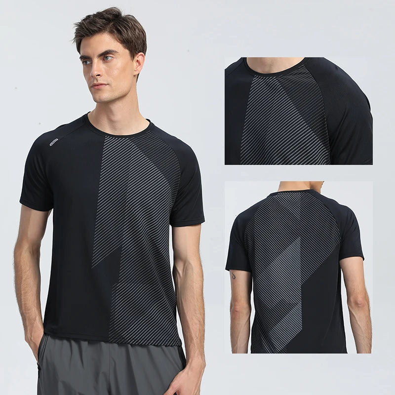 Pattern T-Shirt Herren