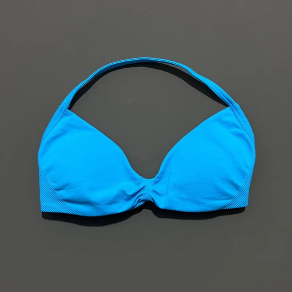 Free Sports Bra - Hellblau