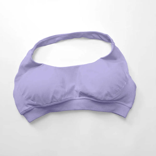 Neckholder Sports Bra - Lavendel