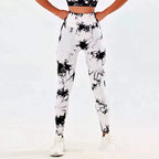Batik Leggings High Waisted