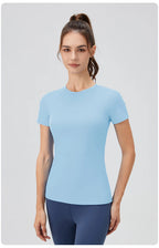 Plain T-Shirt Damen
