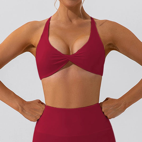 Twist Sports Bra - Rot