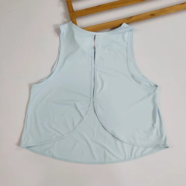 Feather Crop Top Damen
