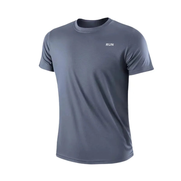 RUN T-Shirt Herren - Grau