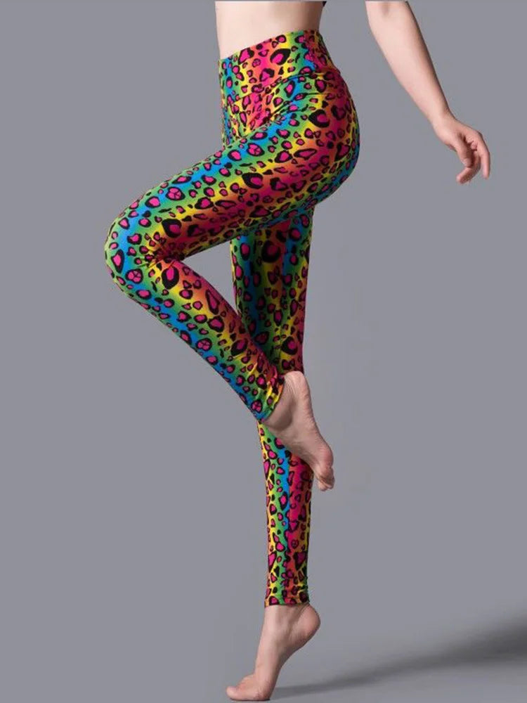 Playful Leggings High Waisted