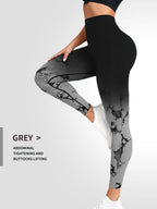 Ombré Leggings High Waisted