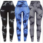 Batik Leggings High Waisted