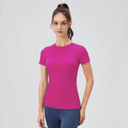 Plain T-Shirt Damen