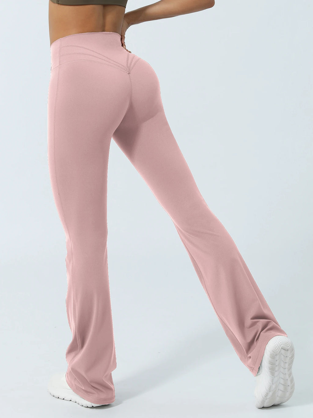 CrossWaist Yoga Hose High Waisted