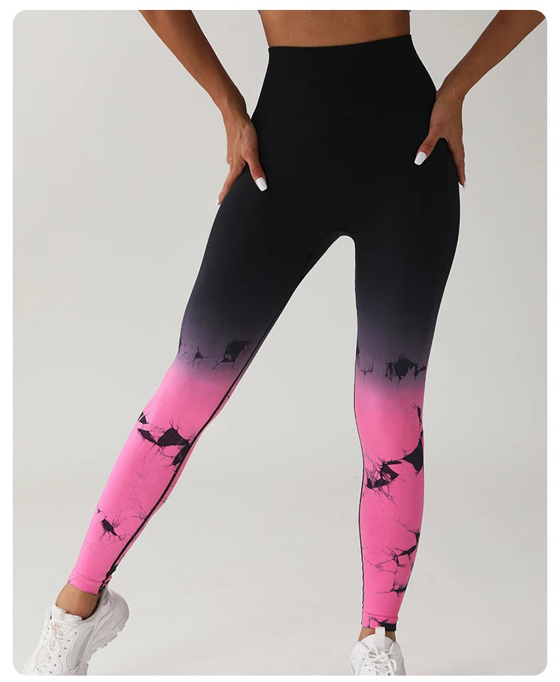 Ombré Leggings High Waisted