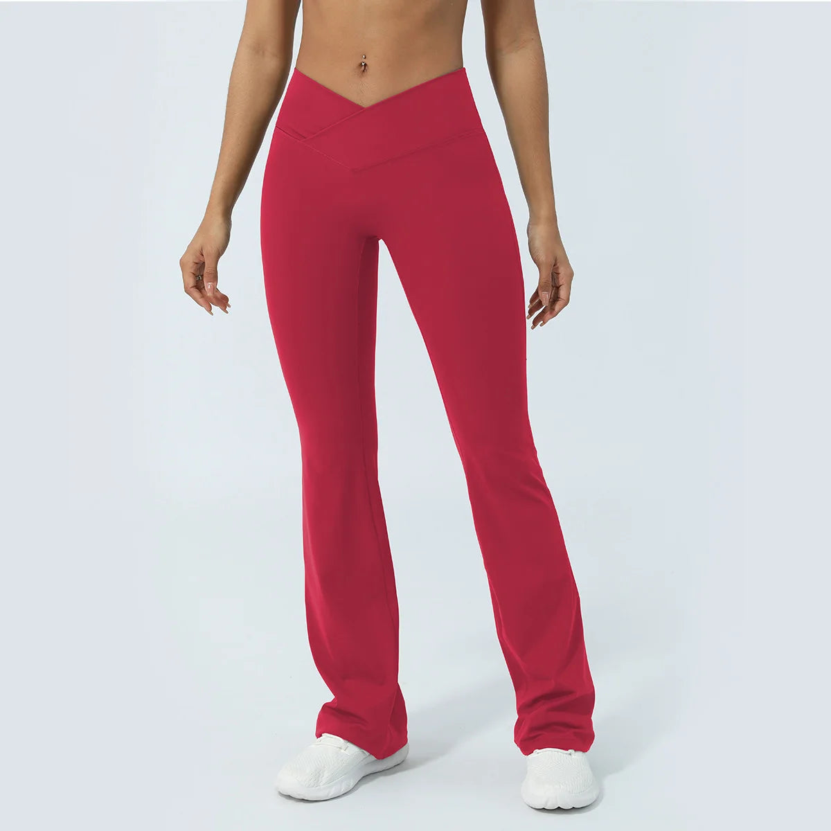 CrossWaist Yoga Hose High Waisted