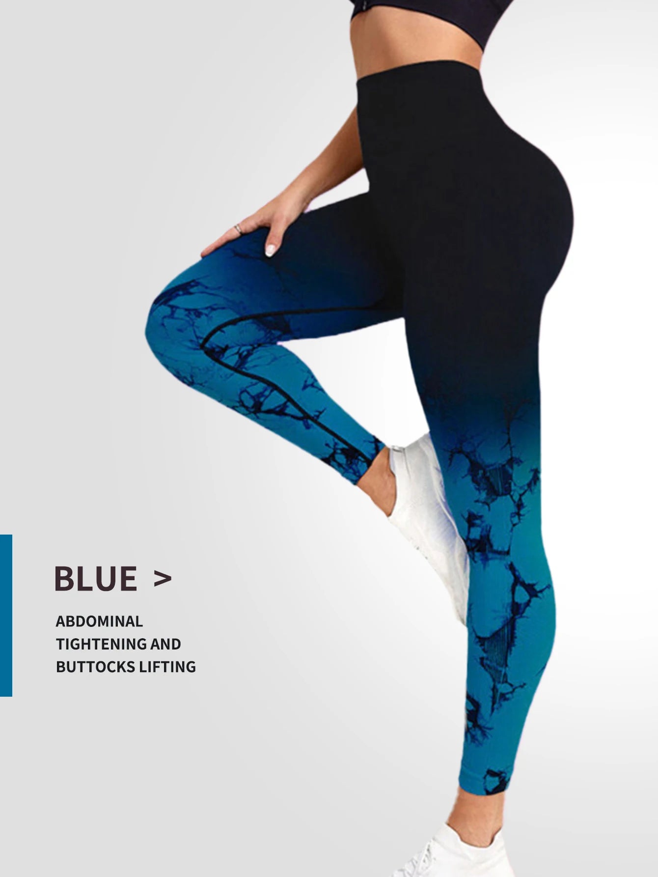 Ombré Leggings High Waisted